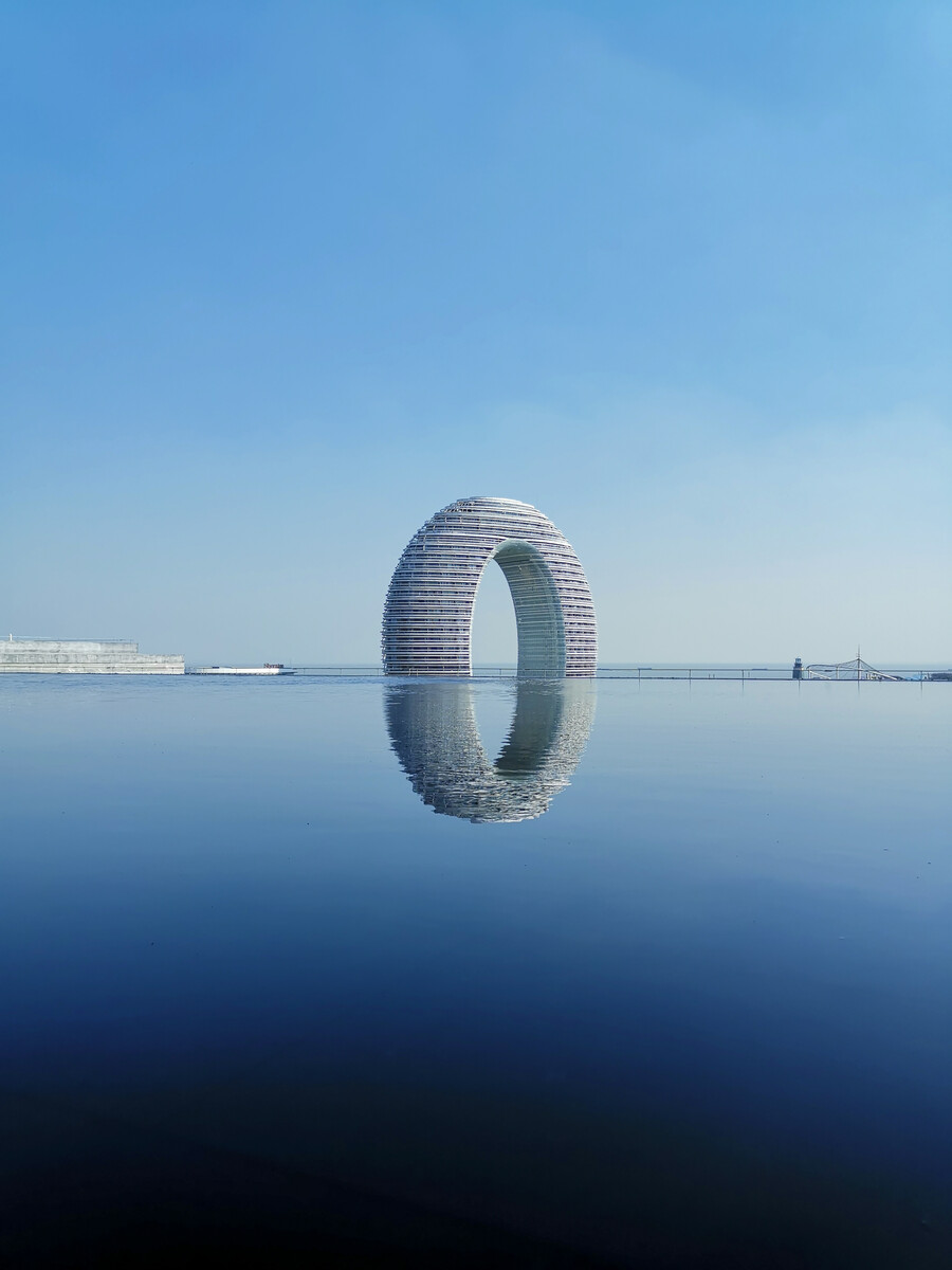 湖州風(fēng)光,月亮灣美景。